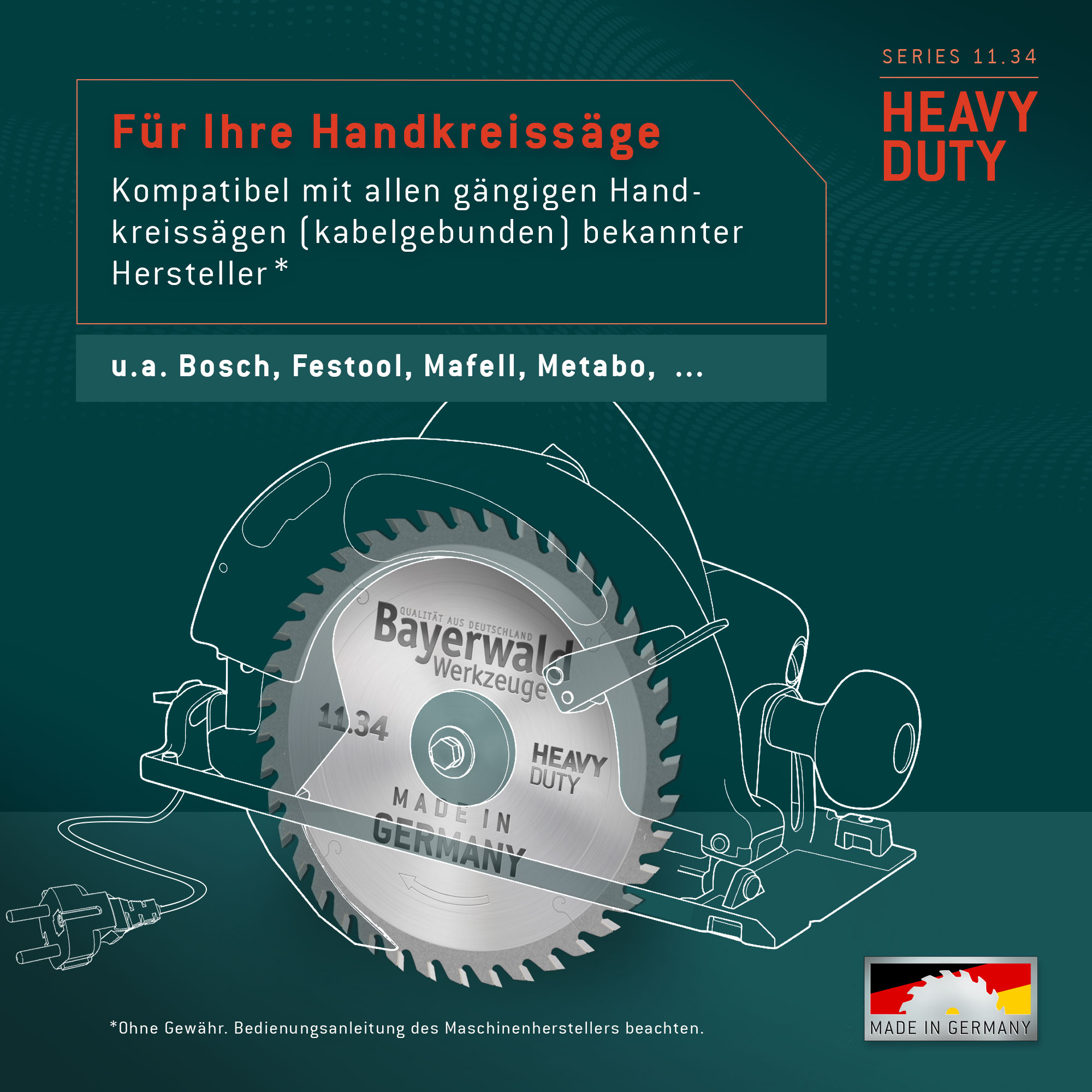 HM Kreissägeblatt - 200 x 2.8/2.0 x 30 Z54 TF neg.