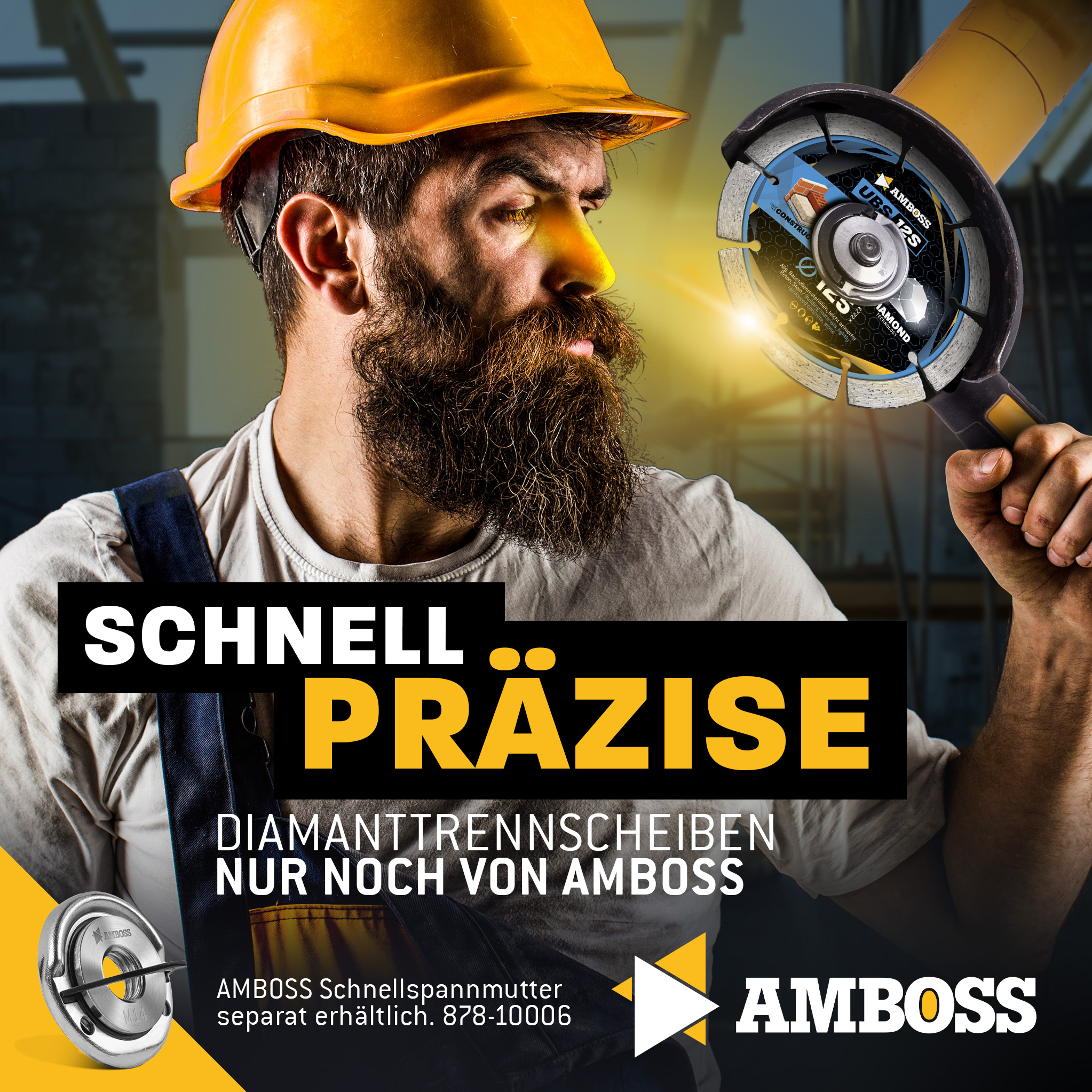 Amboss UBS 12S Diamant Trennscheibe - 125 x 2 x 22.2