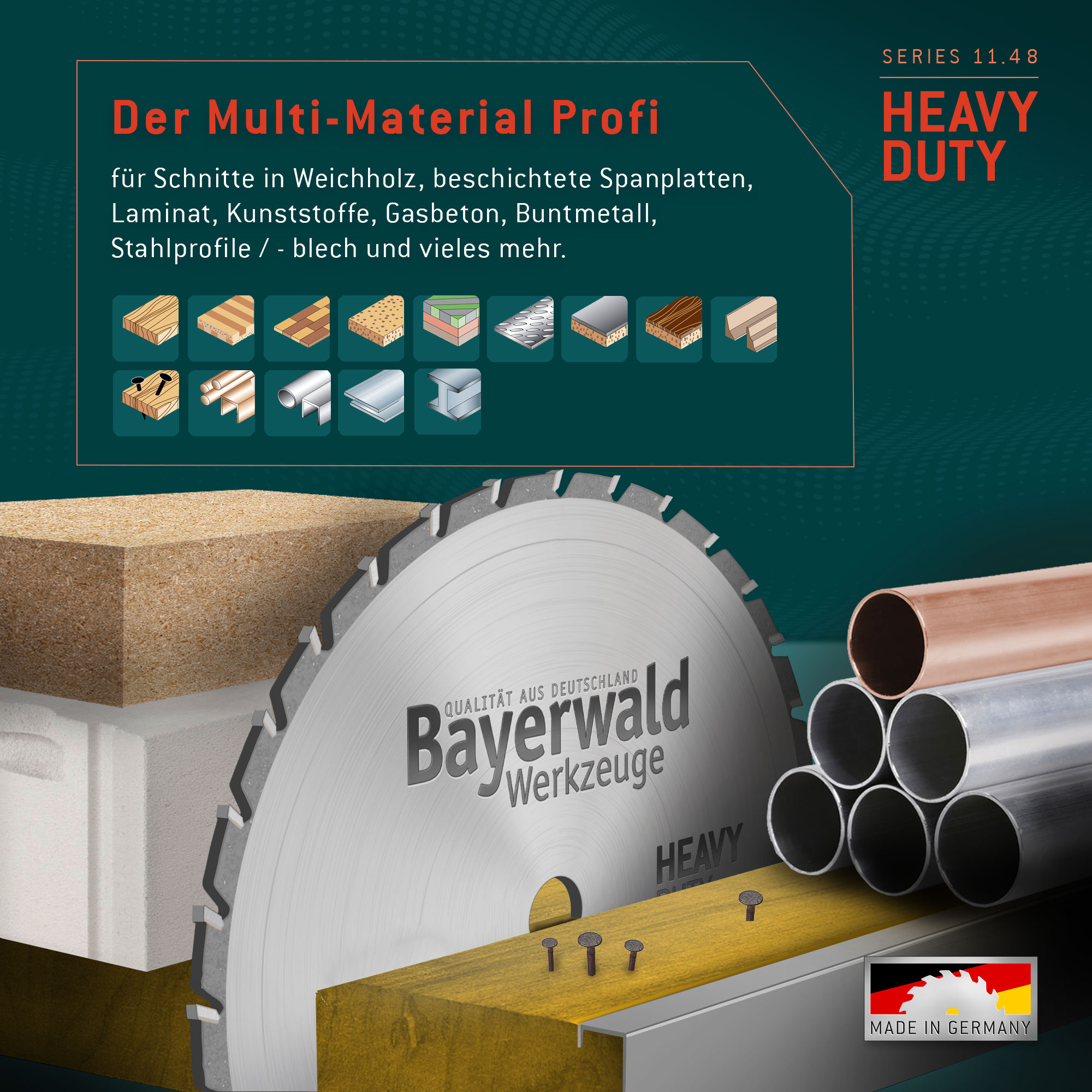 HM Kreissägeblatt - 156 x 2/1.4 x 12.7 Z40 WWF