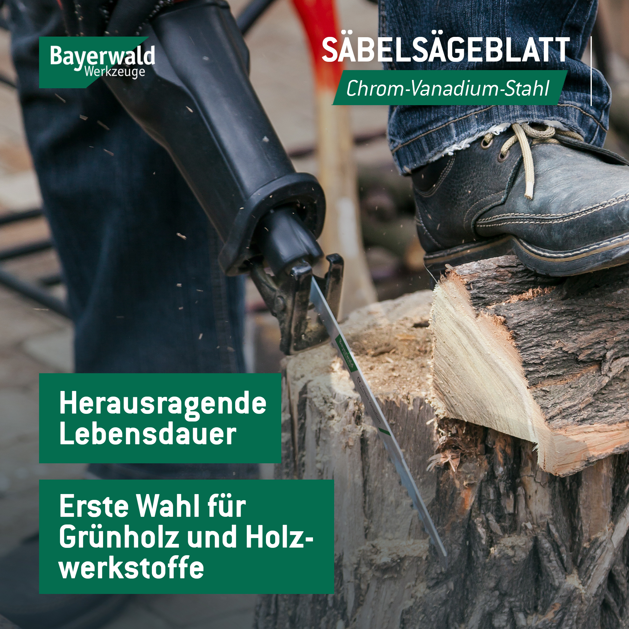 5x Bayerwald Werkzeuge Säbelsägeblatt Länge 230 mm