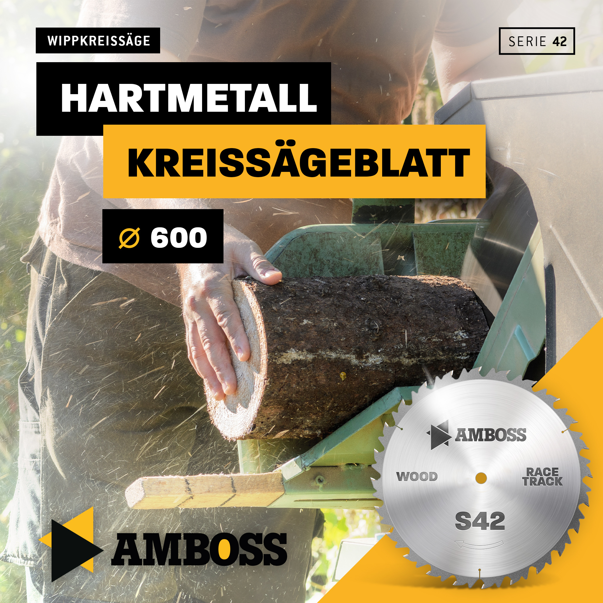 HM Kreissägeblatt - 600 x 4.2/2.8 x 30 Z40 WZ