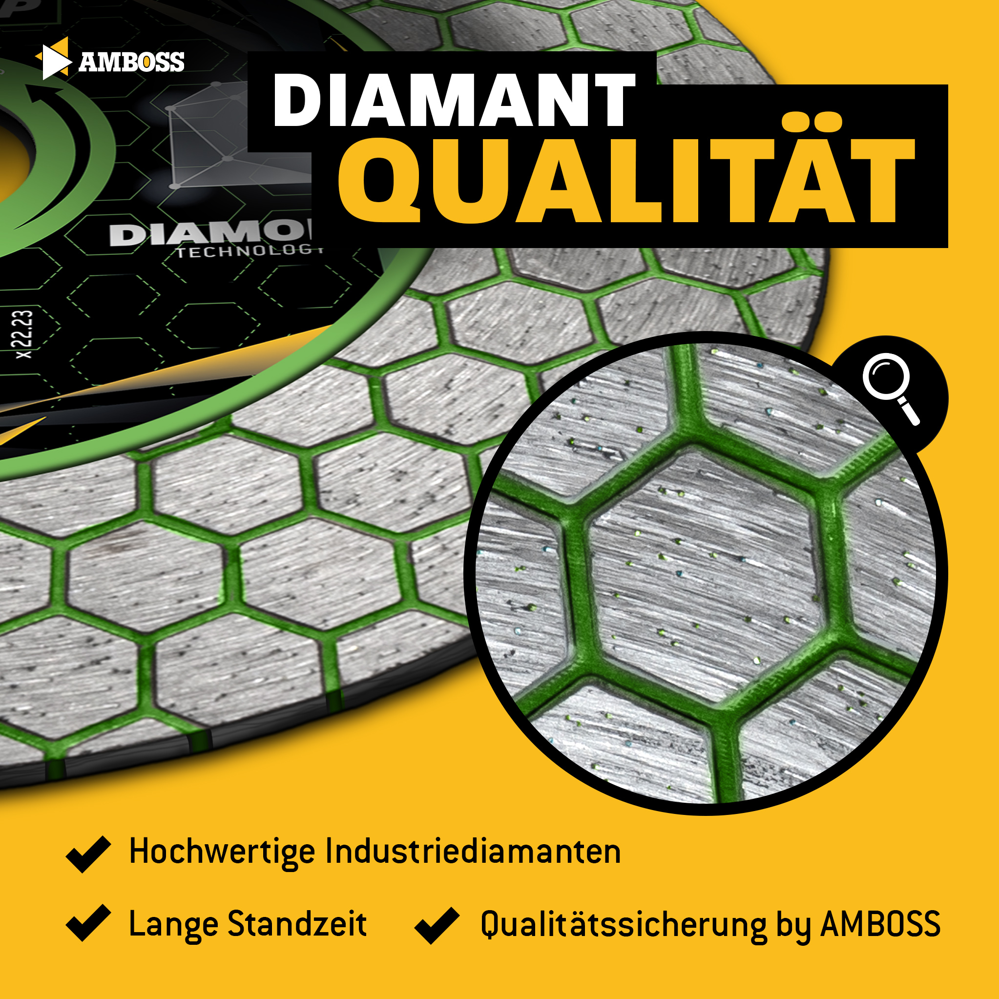 Amboss FFS 26P Diamant Trennscheibe 125 x 2 x 22.2