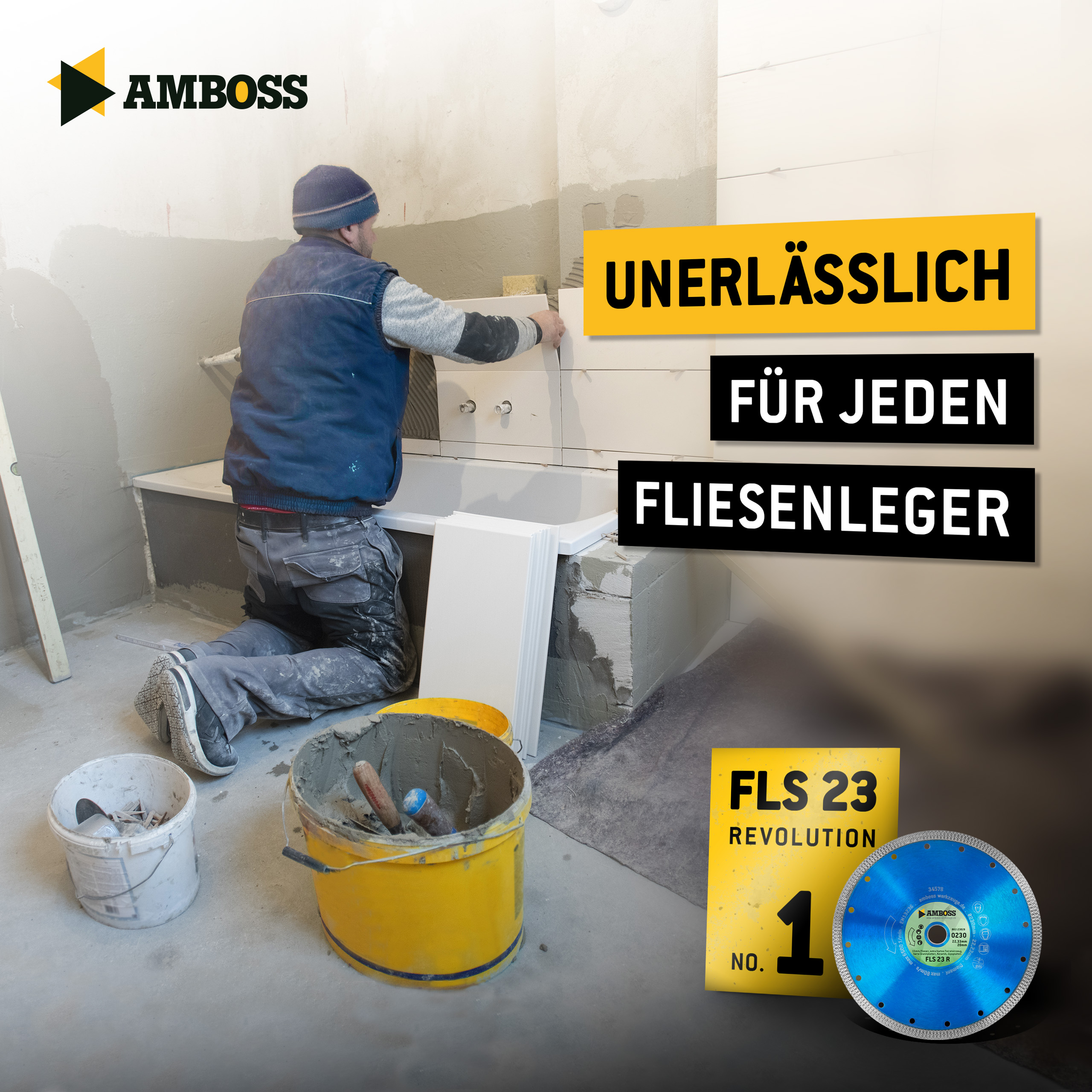FLS 23R Diamant Trennscheibe 230 x 2 x 22.2
