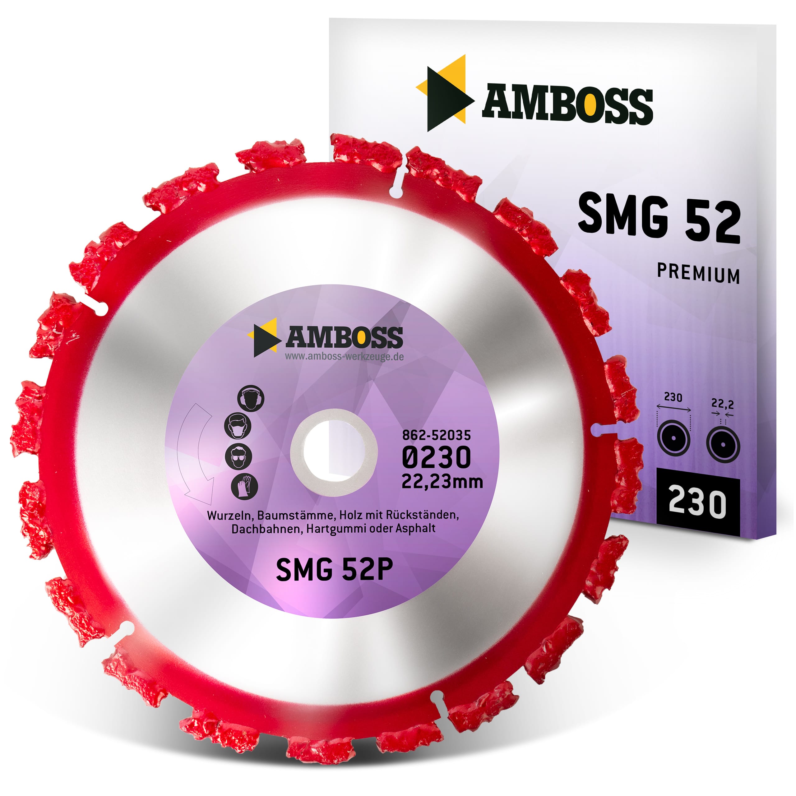 Amboss SMG 52P Trennscheibe - 230 x  x 22.2