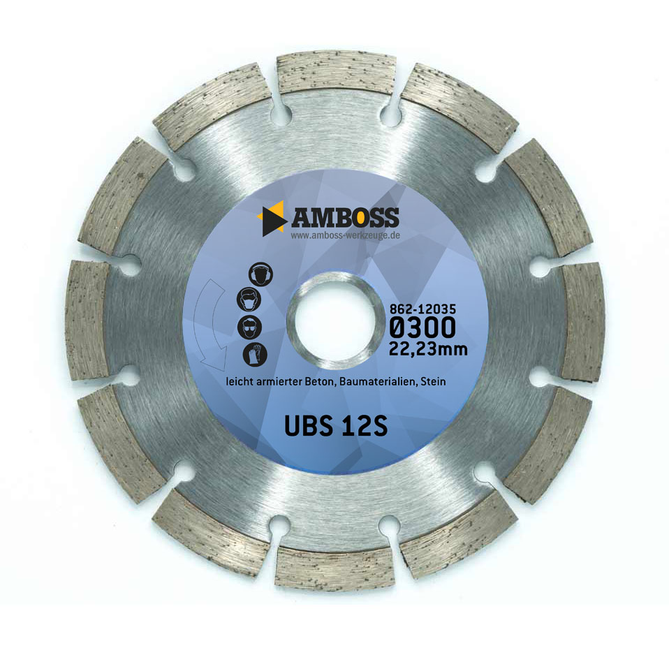 Amboss UBS 12S Diamant Trennscheibe - 300 x 3.2 x 22.2