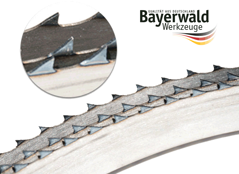 Fleischerei Bandsägeblatt  2315 x 16 x 0.5 x 6 ZAB