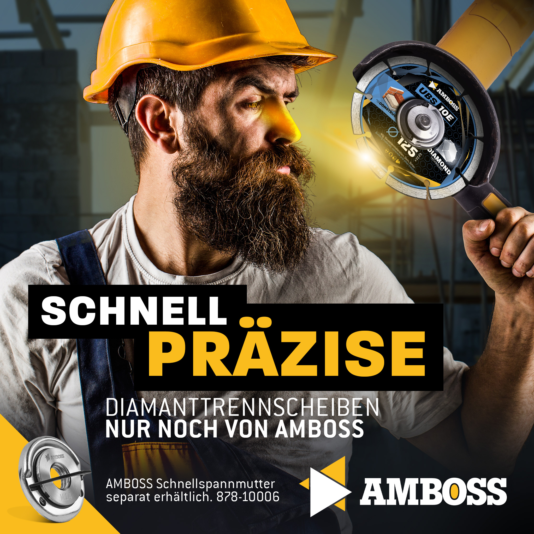 Amboss UBS 10E Diamant Trennscheibe - 230 x 2.5 x 22.2
