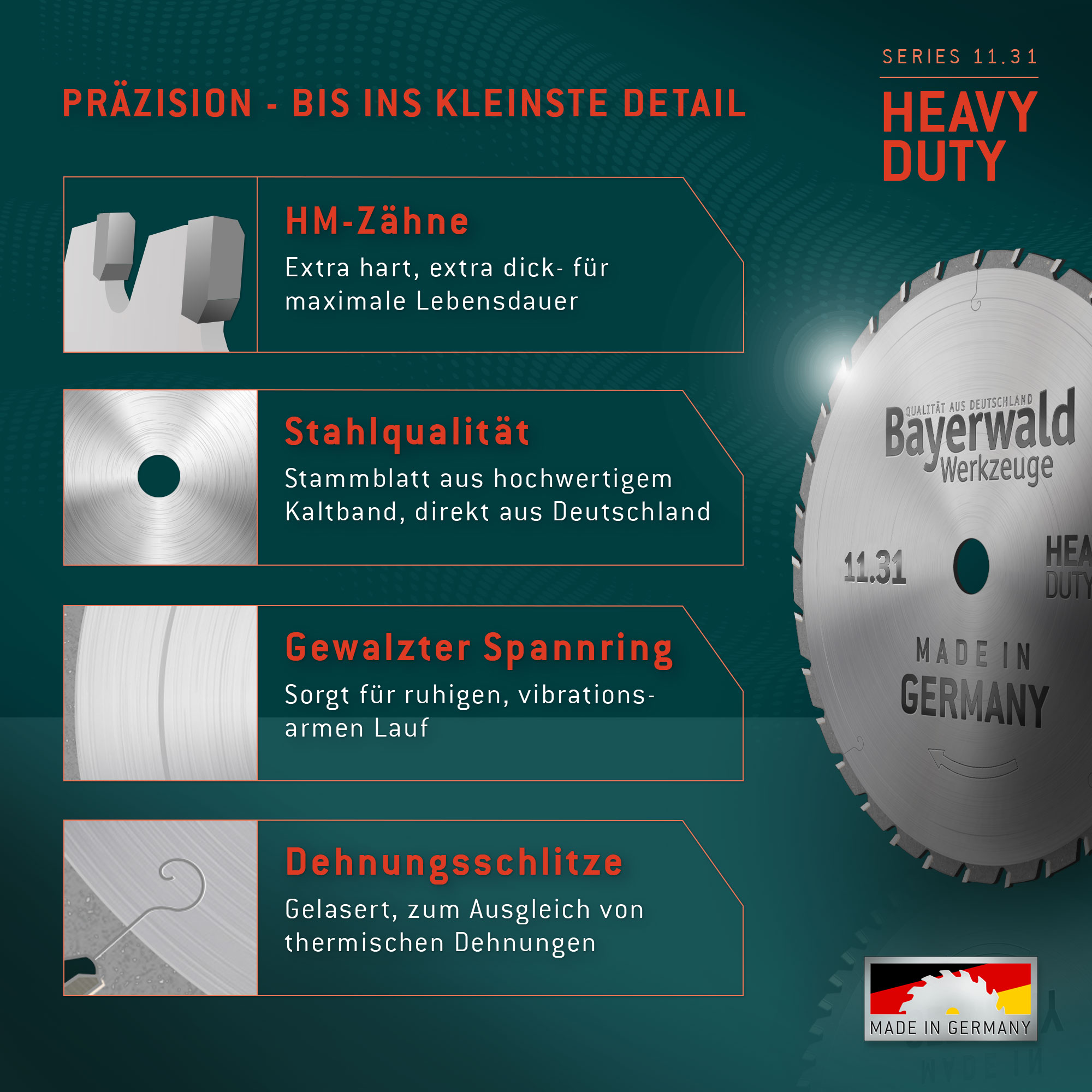 HM Kreissägeblatt - 315 x 3.2/2.2 x 30 Z20 FZF