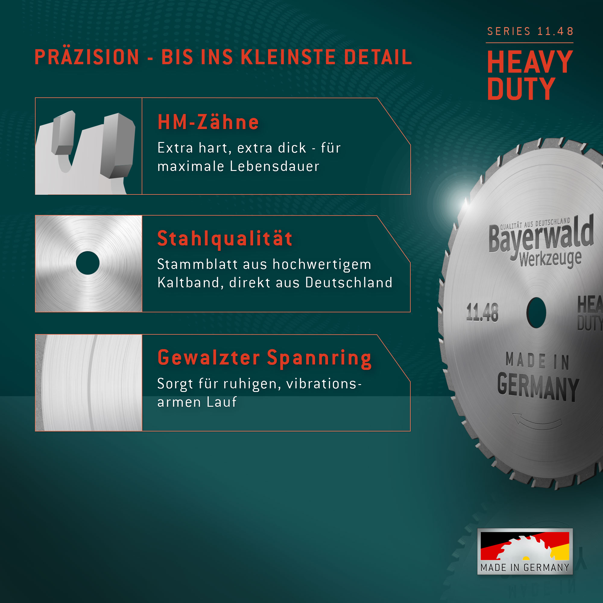 HM Kreissägeblatt - 156 x 2/1.4 x 12.7 Z40 WWF
