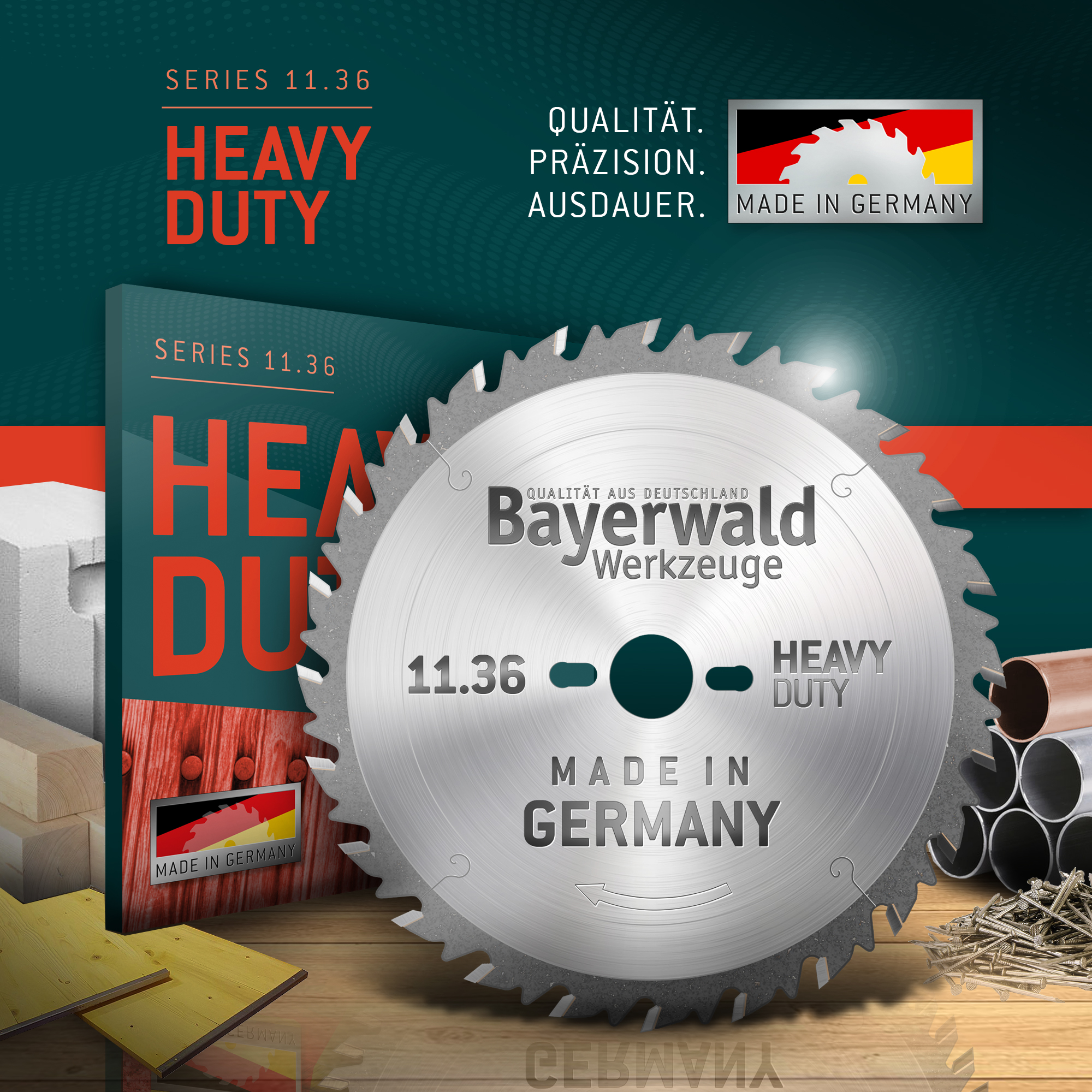 HM Kreissägeblatt - 355 x 2.6/2.0 x 30 Z36 WZ