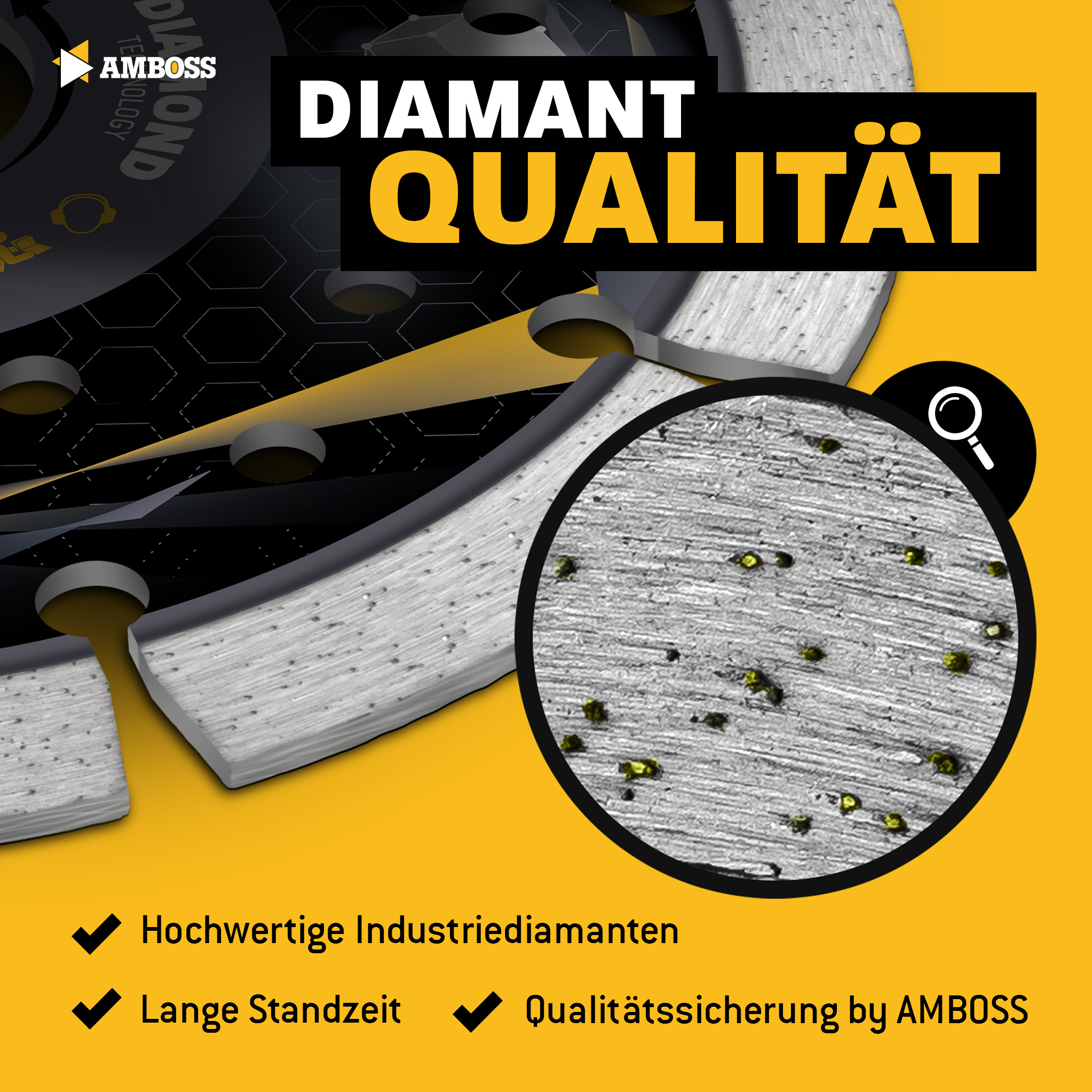 Amboss ARS 40P Diamant Trennscheibe - 125 x 2 x 22.2
