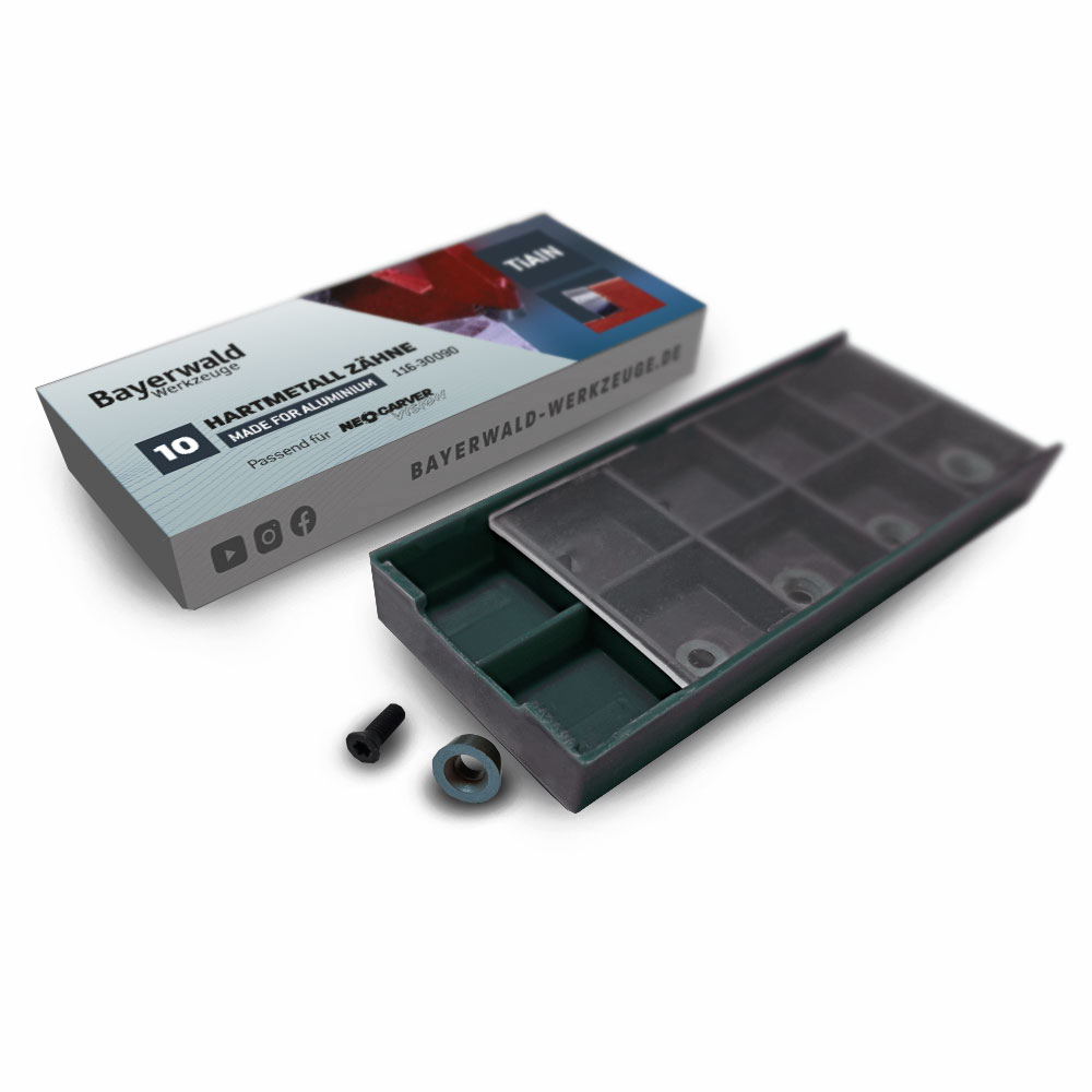 Bayerwald NeoCarver Ersatzzähne (10 Stck.) für Aluminium