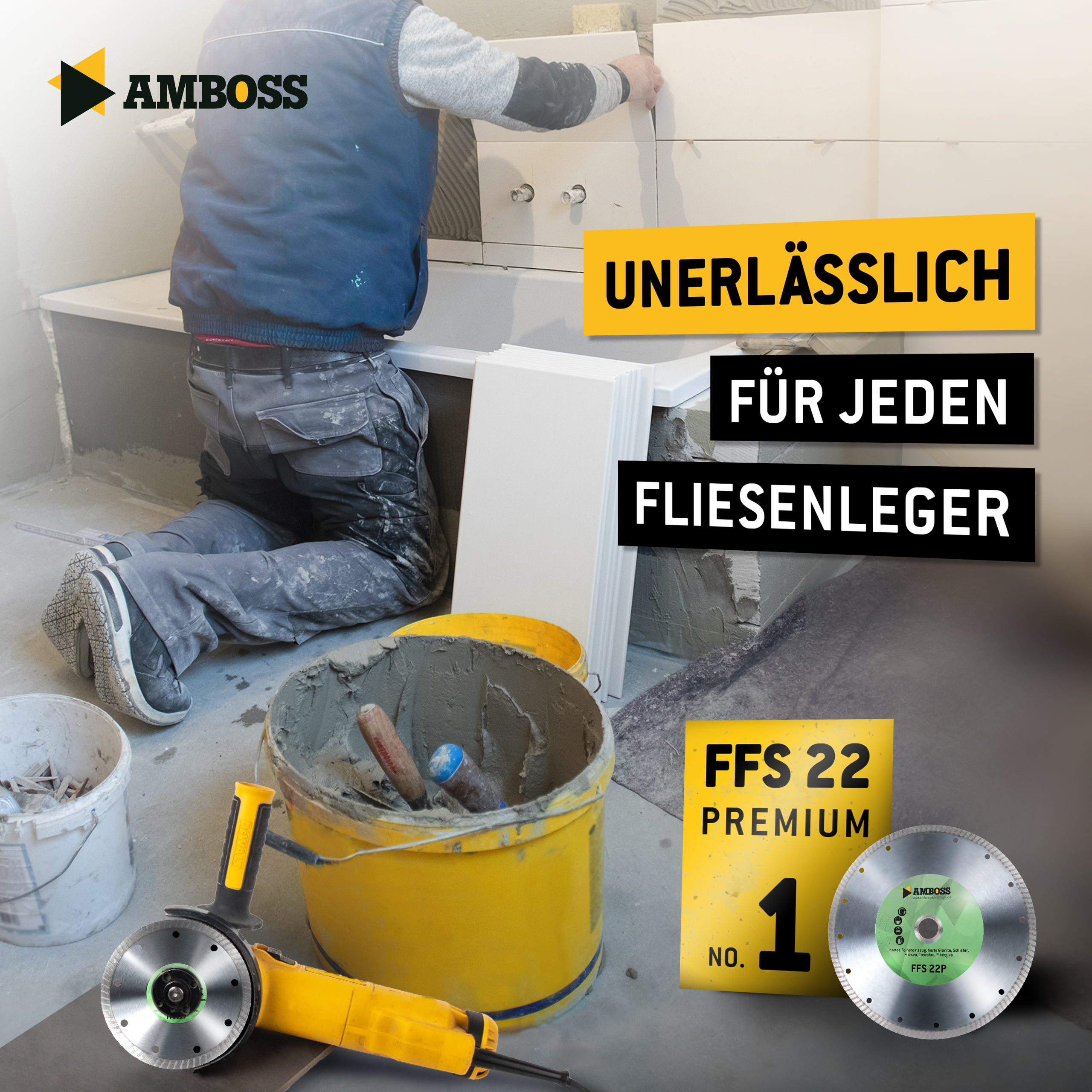 FFS 22P Diamant Trennscheibe 150 x 1.4 x 22.2