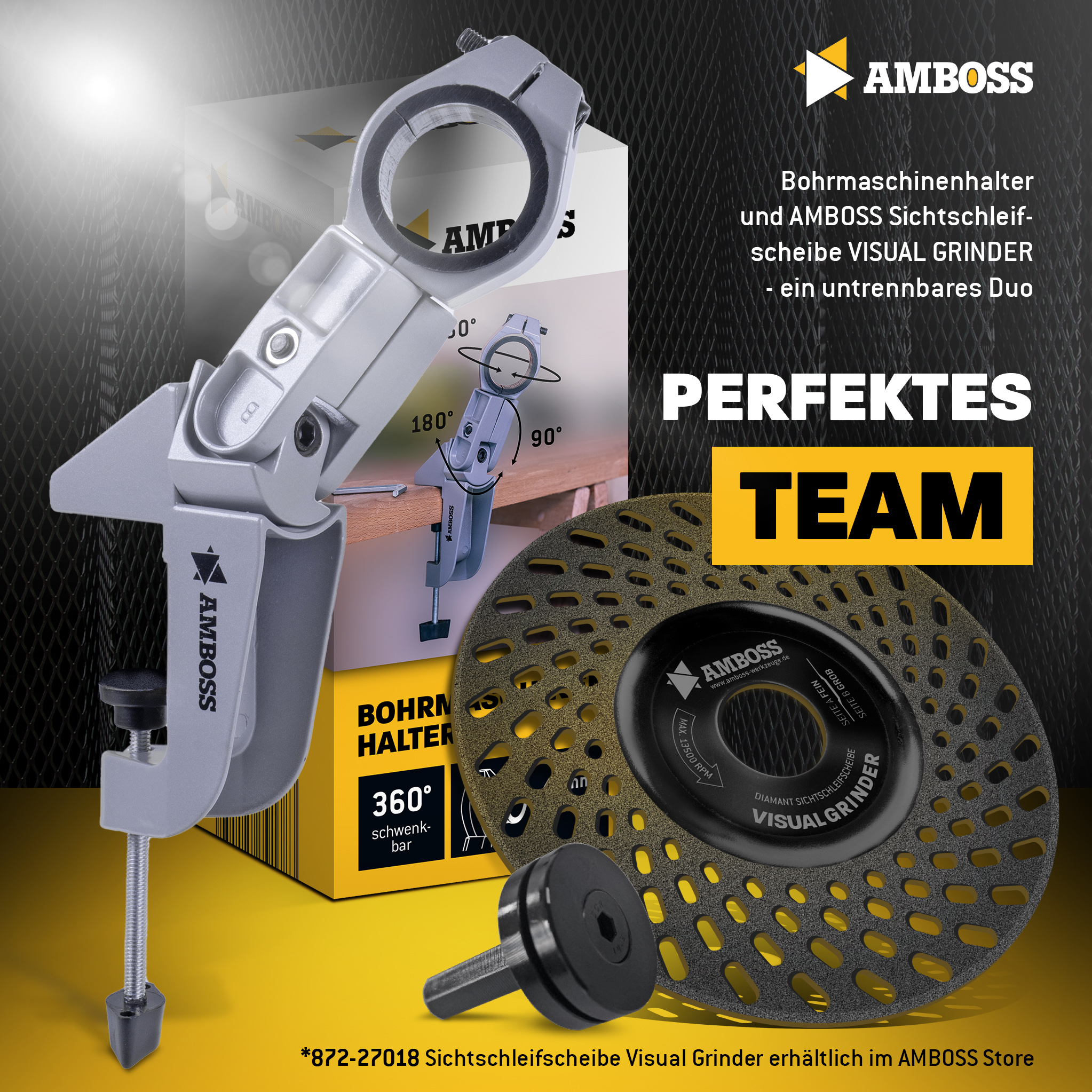 Bohrmaschinen-Tischhalterung