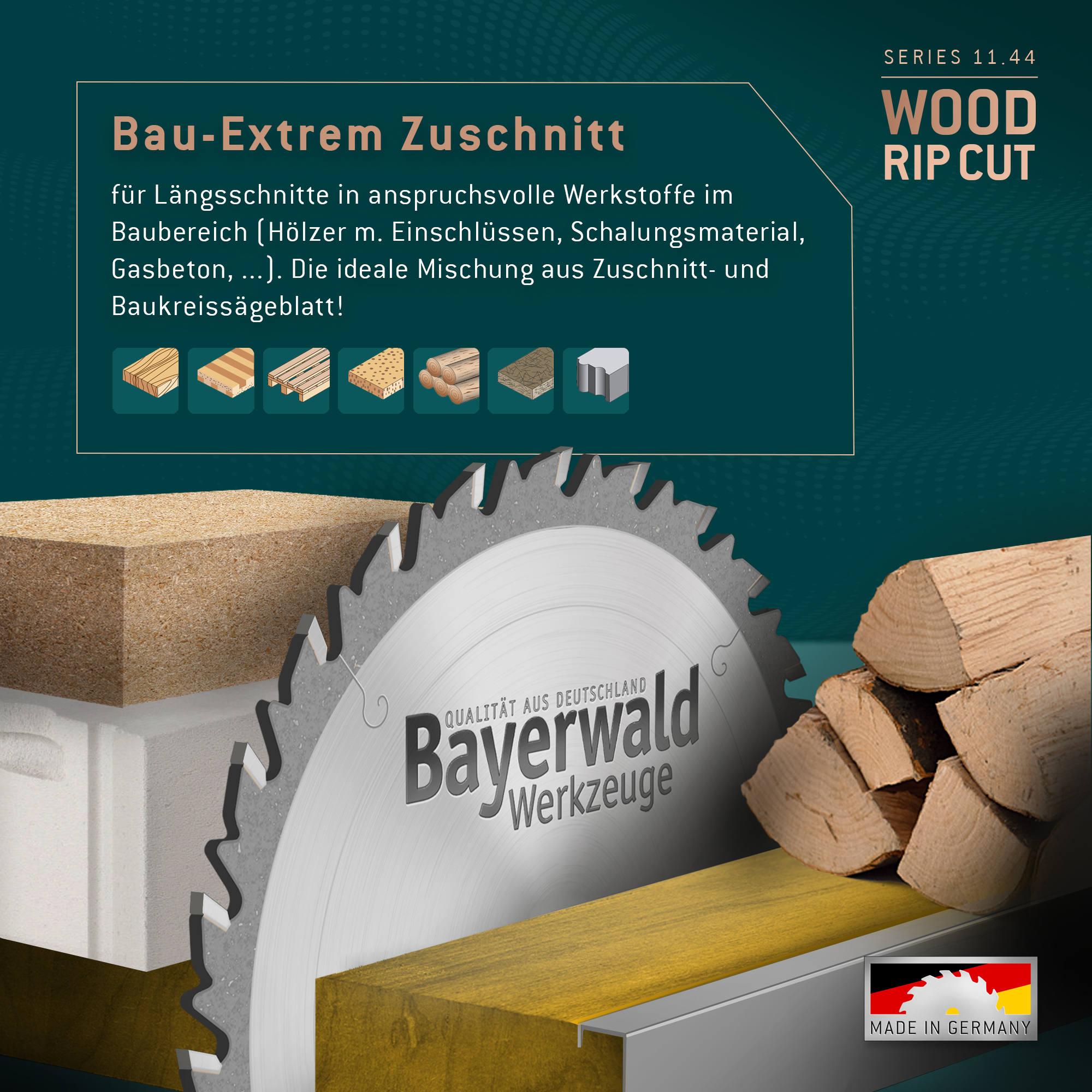 HM Kreissägeblatt - 300 x 3.2/2.2 x 30 Z20 WZ