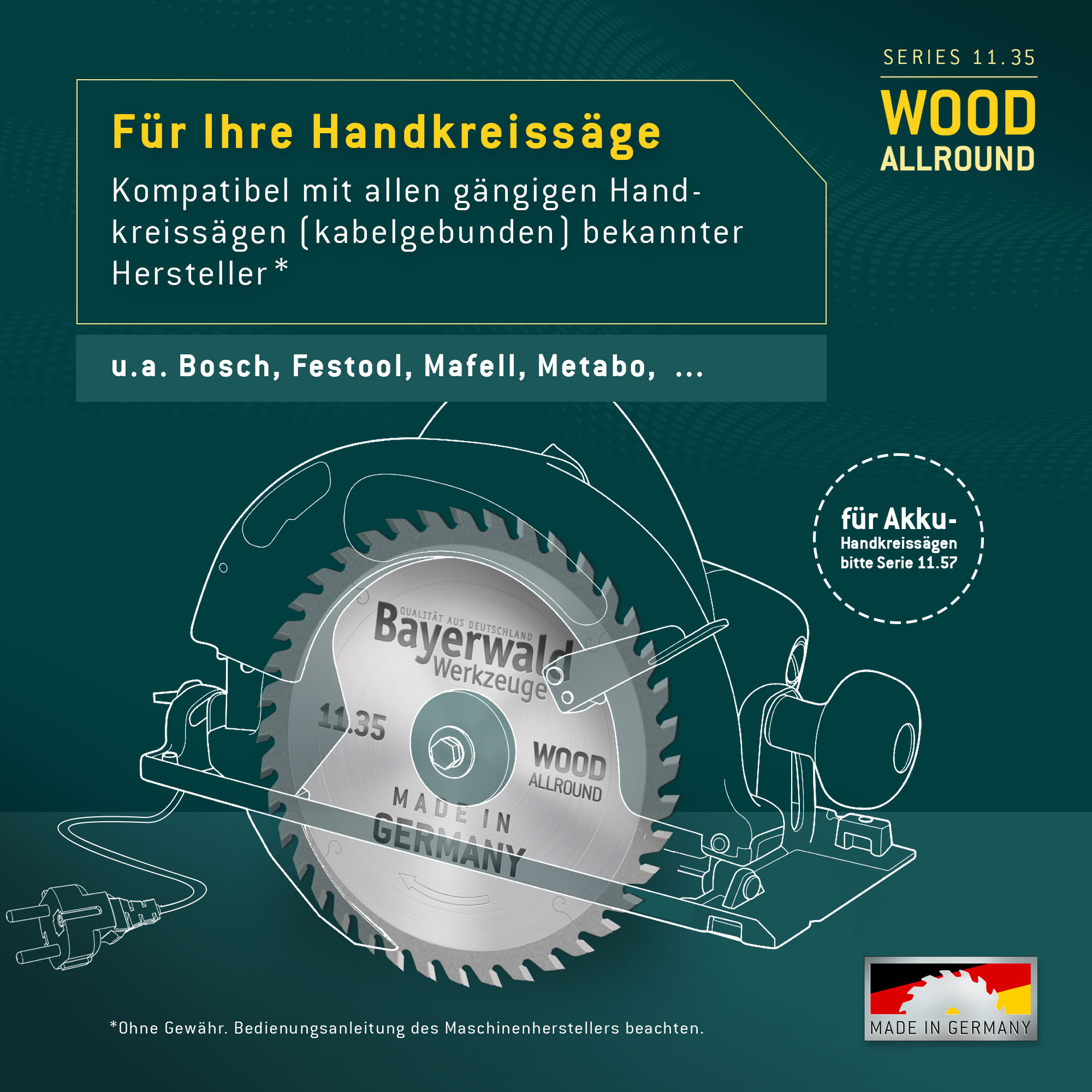 HM Kreissägeblatt - 100 x 3.97 x 22 Z6