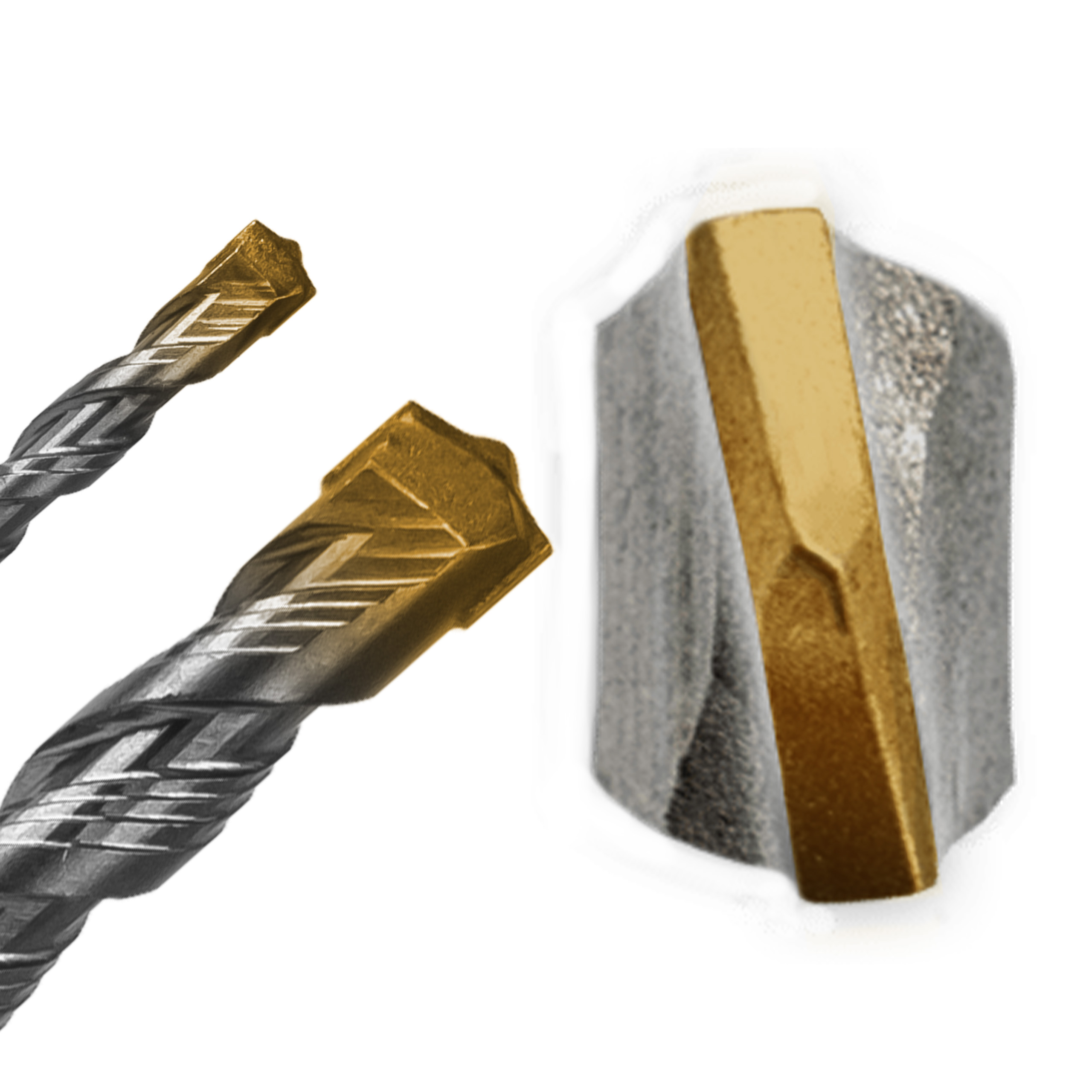 1x Hammerbohrer 110 mm SDS Plus Schaft - Ø:4 mm - GL: 110 mm