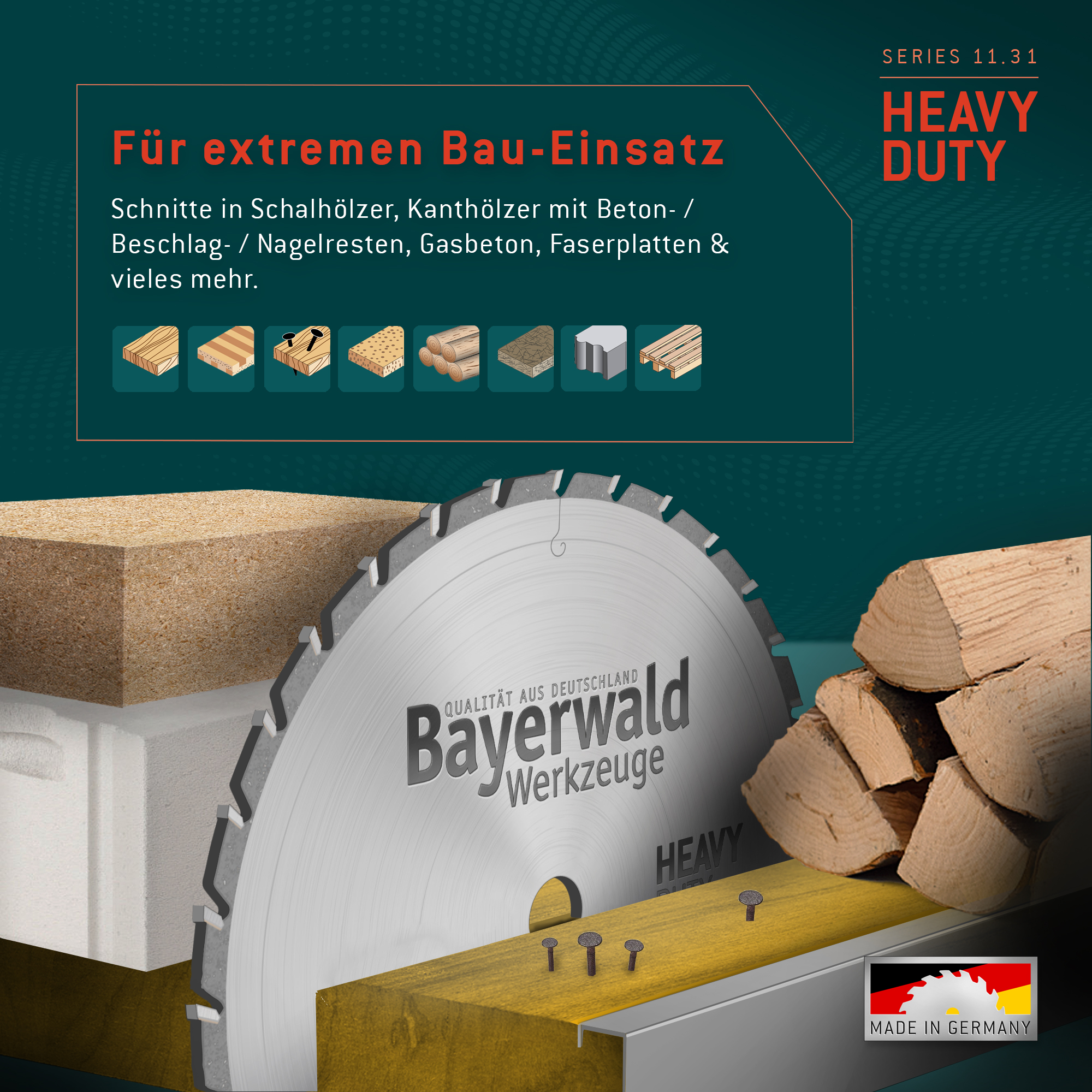 HM Kreissägeblatt - 315 x 3.2/2.2 x 30 Z20 FZF