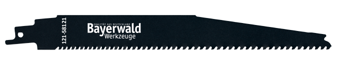 1x Bayerwald Werkzeuge Säbelsägeblatt Länge 230 mm