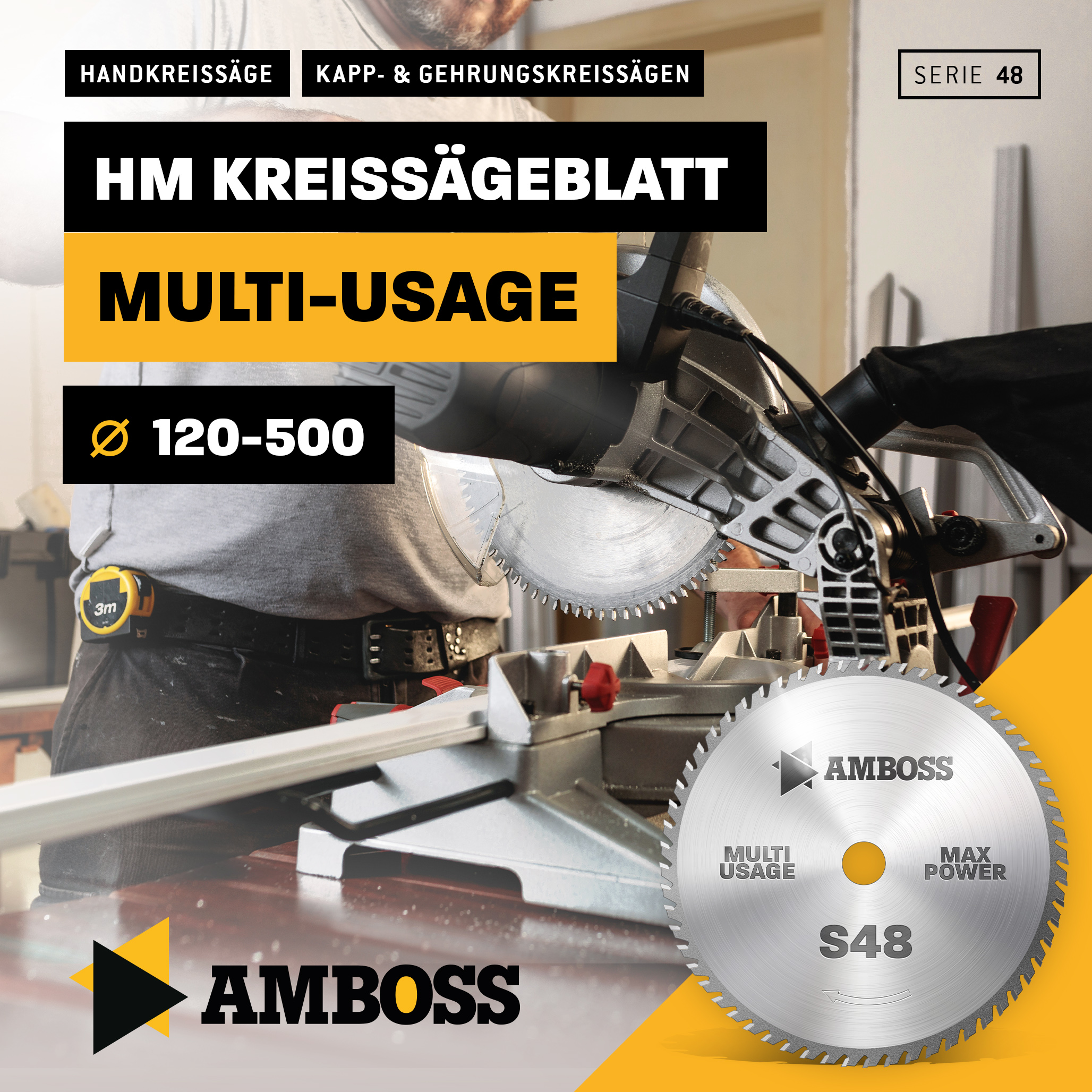 Amboss Multifunktionssägeblatt 216 x 30 x 80 x WWF