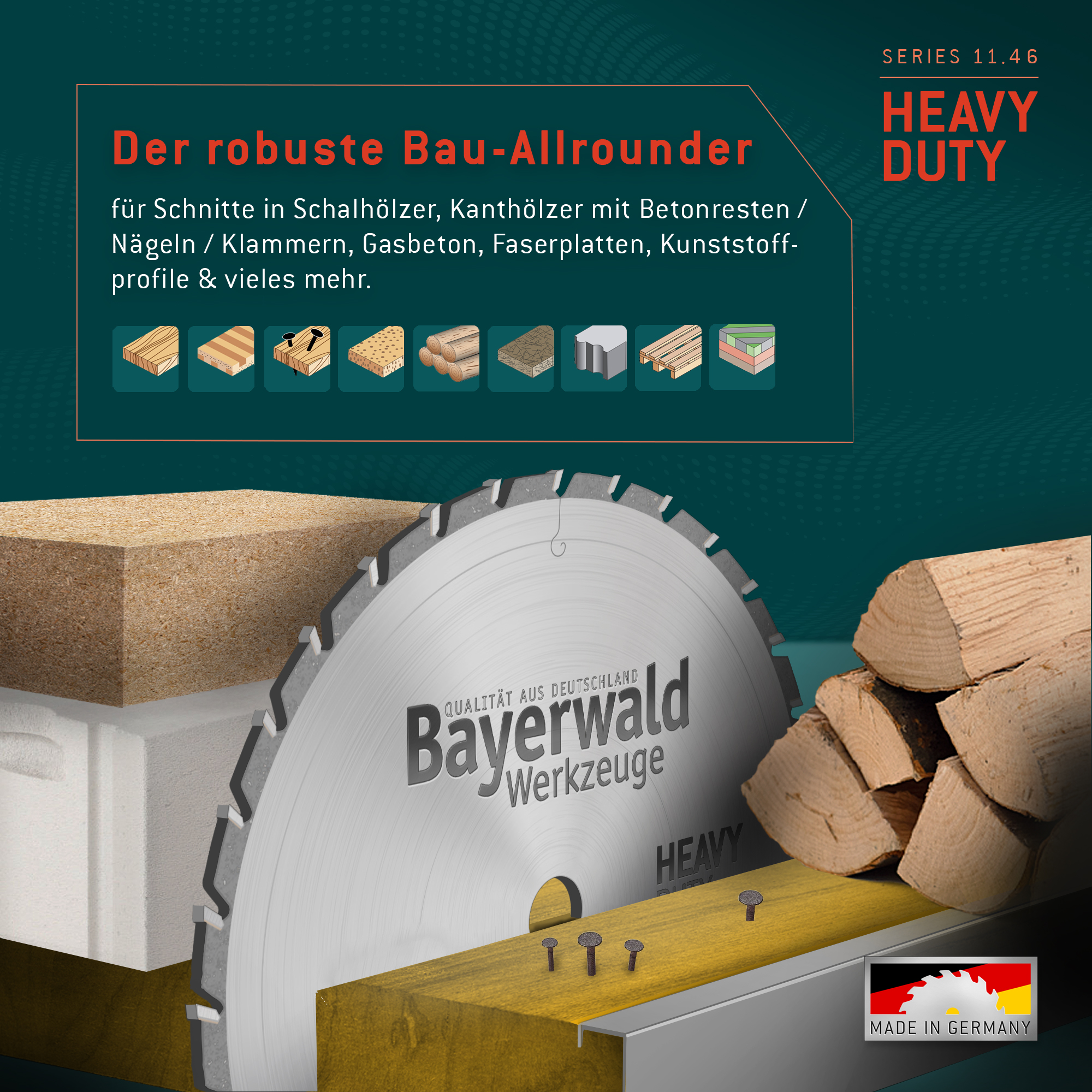 HM Kreissägeblatt - 400 x 3.5/2.5 x 30 Z60 WZ