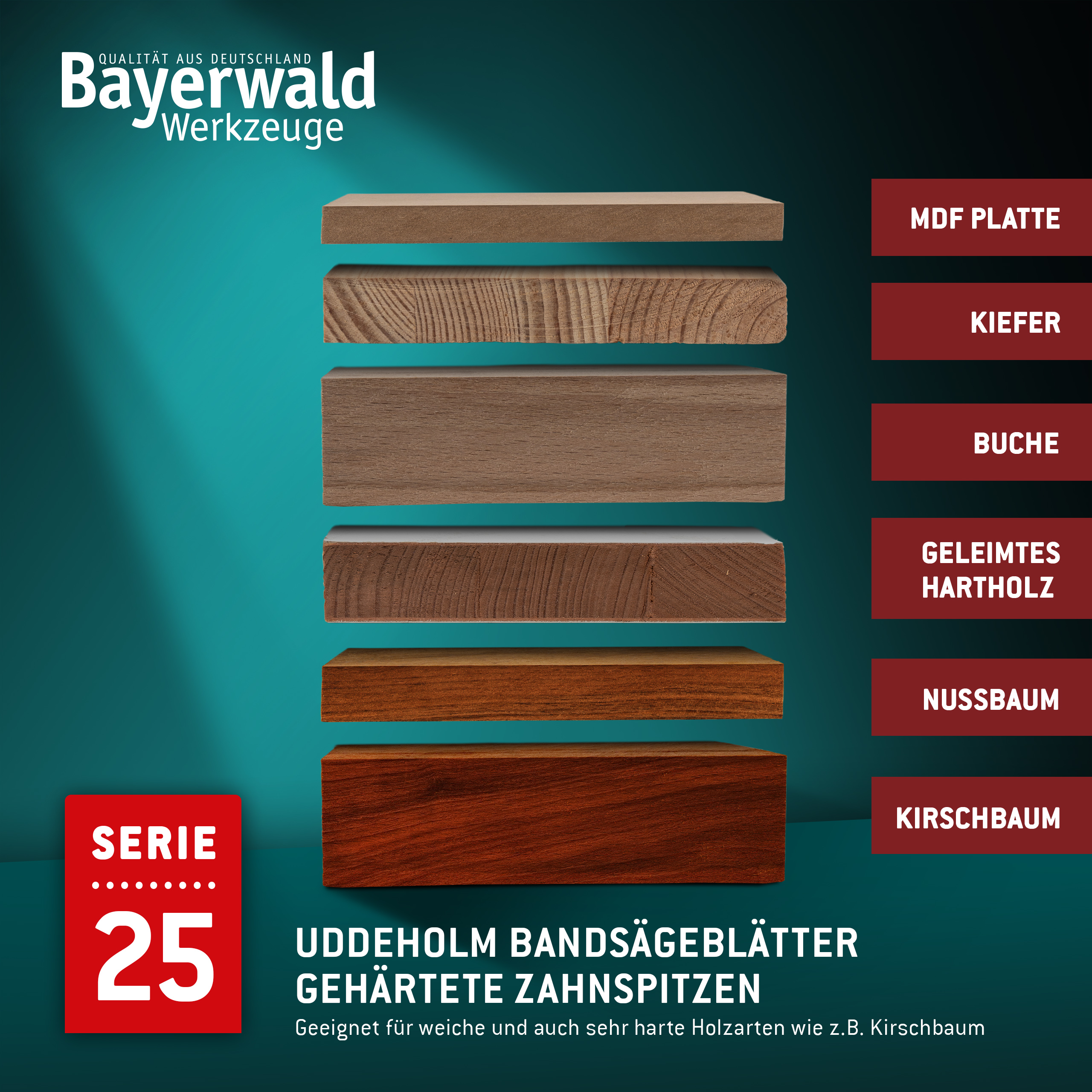 Uddeholm Bandsägeblatt zahnhart  1000 x 10 x 0.5 x 6mm